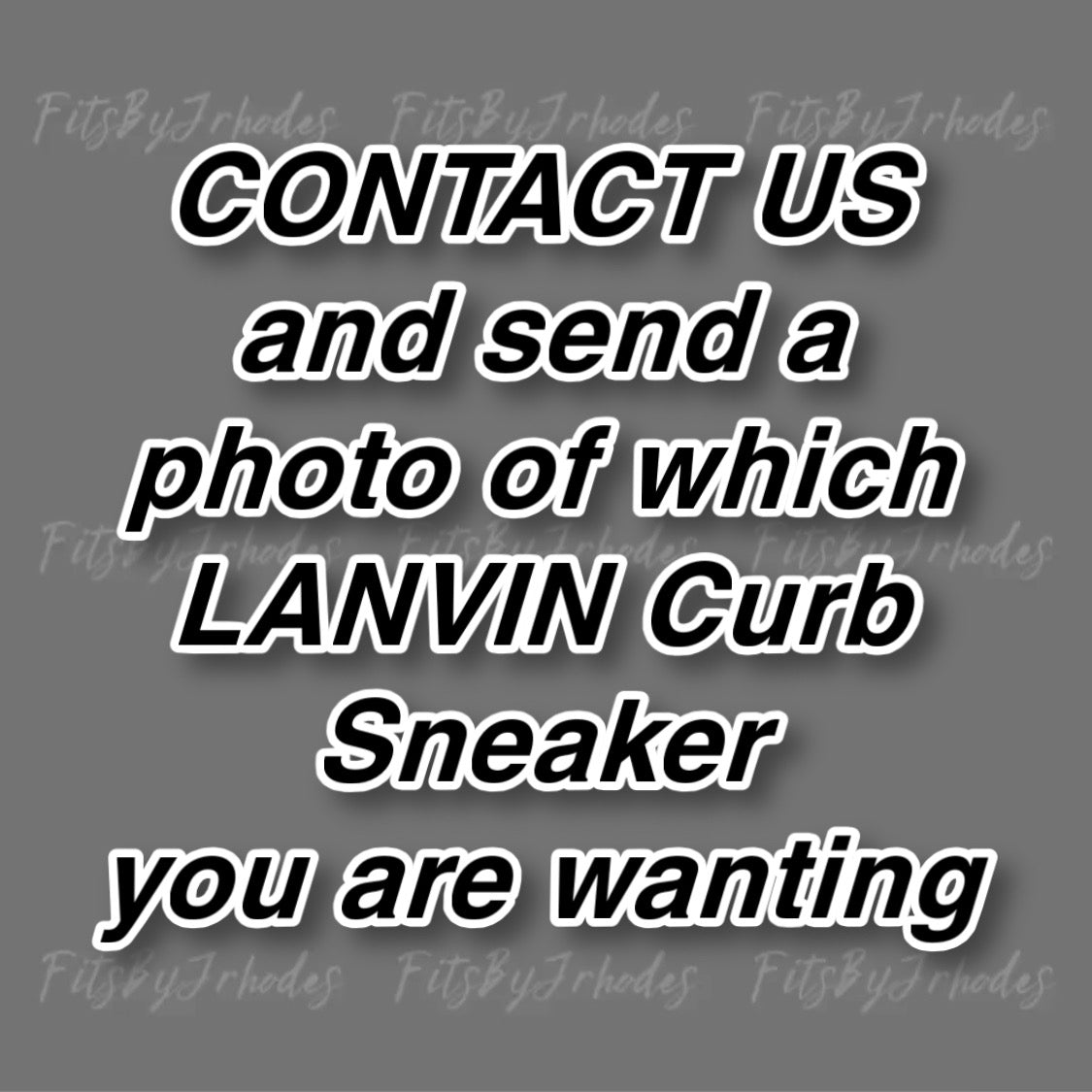 Lanvin Curb